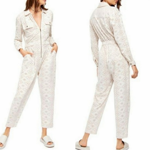 Free people overall jumpsuit - Picture 2 of 8